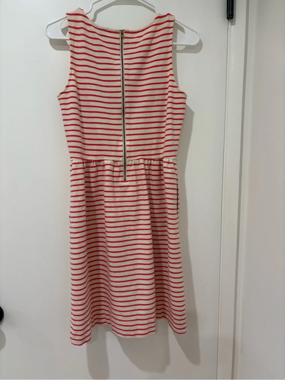 J. Crew sleeveless striped